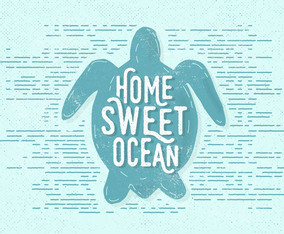 Free Vintage Turtle Vector Illustration