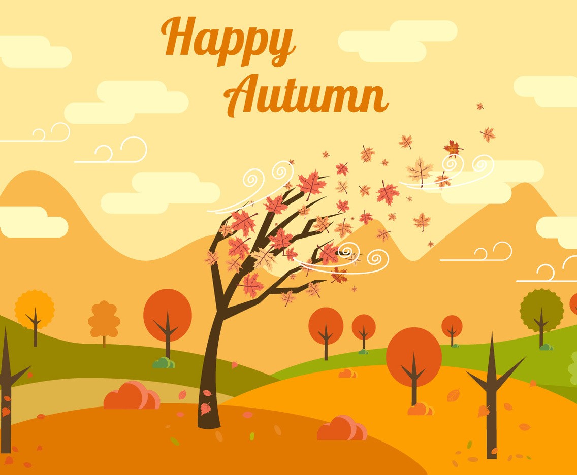 Free Autumn Vector Illustration