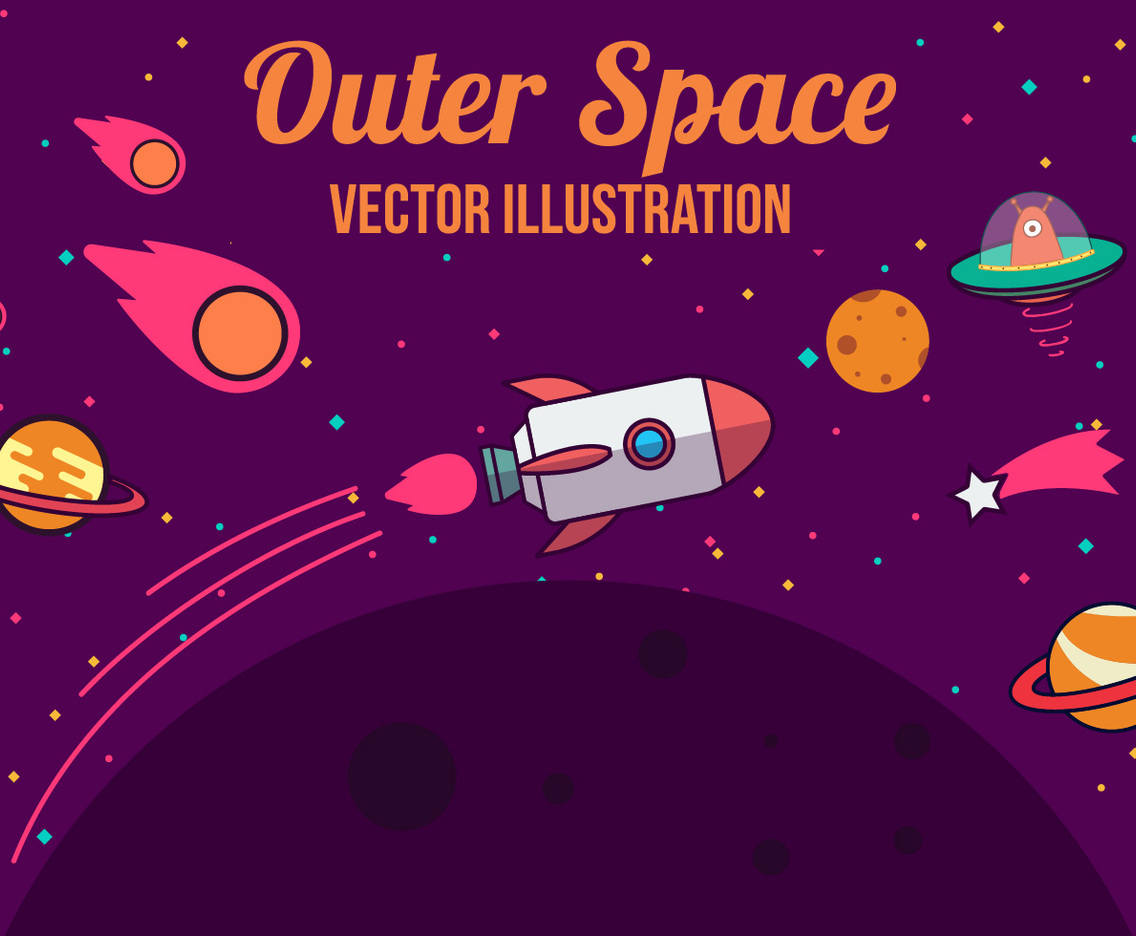 Free Space Vector Illustration
