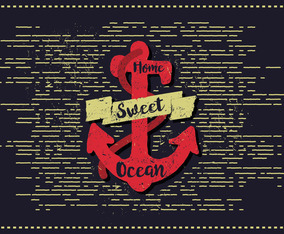 Free Vintage Anchor Vector Illustration