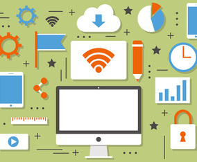 Free Vector Tech and Marketing Elements