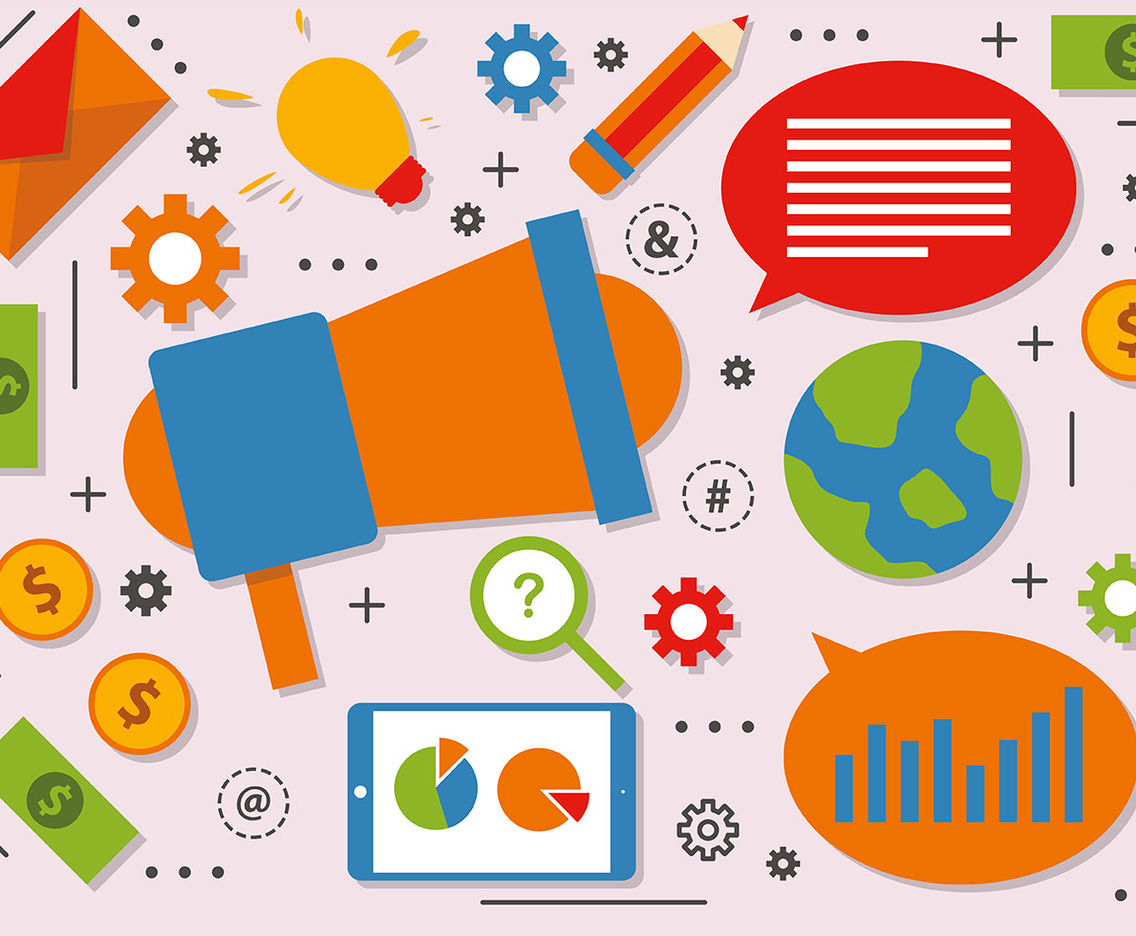 Free Digital Marketing Vector Design