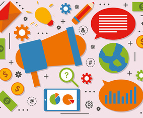 Free Digital Marketing Vector Design