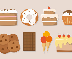 Free Cake Vector Illustration