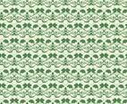 Emerald Vine Vector Western Flourish Pattern