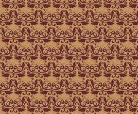 Rusty Vector Western Flourish Pattern