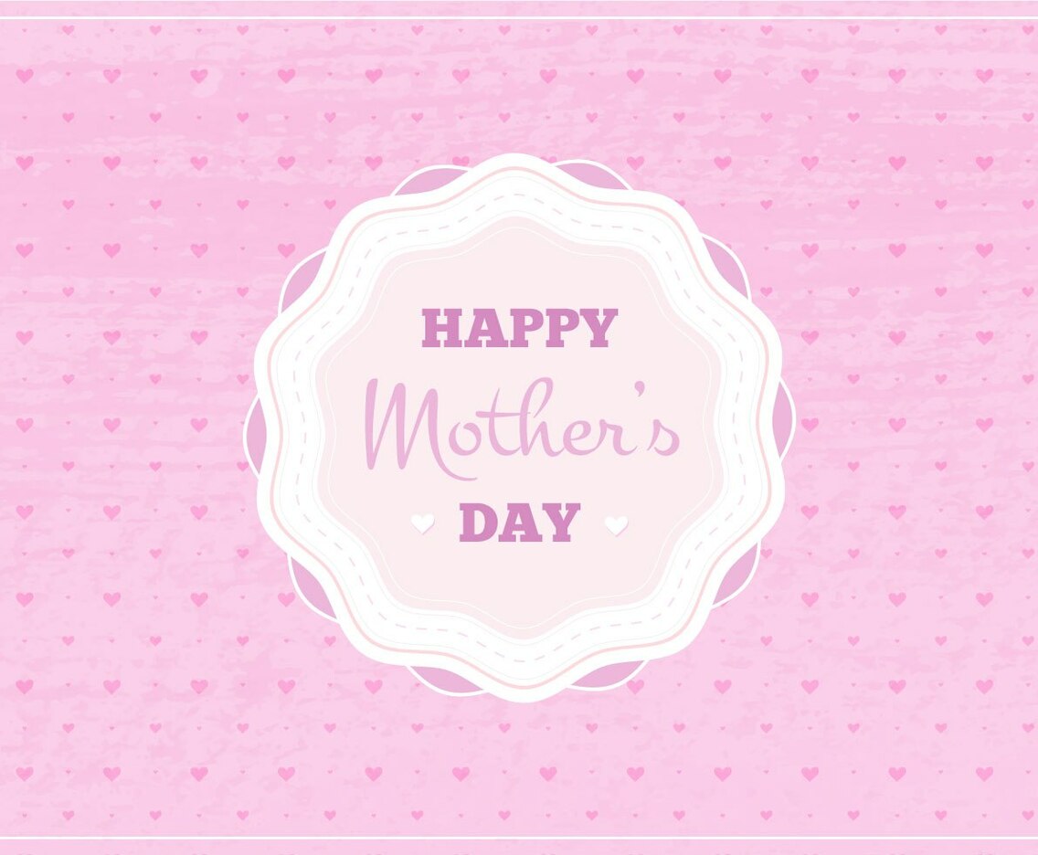 Free Vector Happy Moms Day Illustration