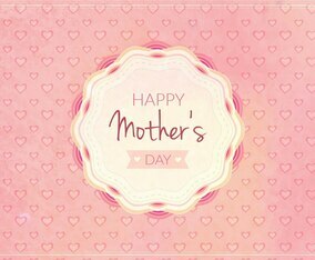 Free Vector Happy Moms Day Illustration