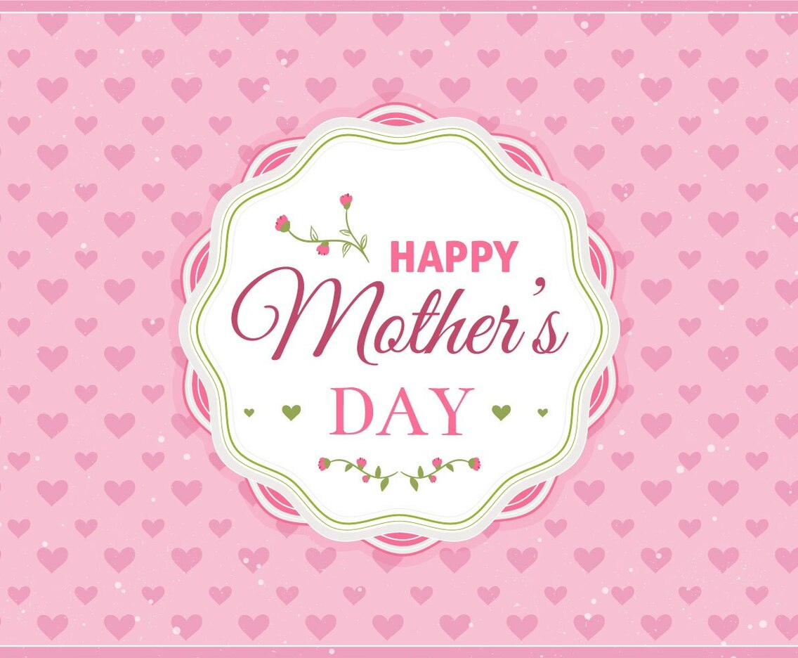Free Vector Happy Moms Day Illustration