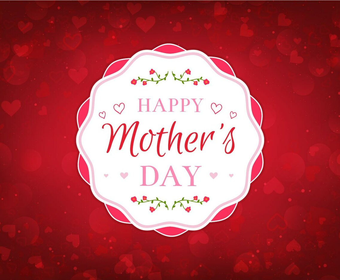 Free Vector Happy Moms Day Illustration