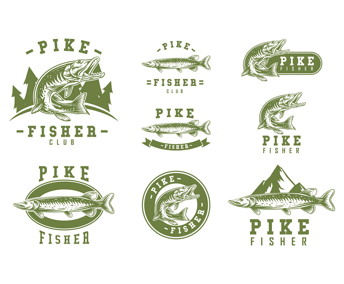 Pike Logo Vector