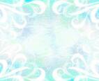 Blue Vector Pixie Dust Background