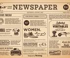 Free Old Newspaper Vector