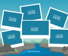River Photo Collage Template