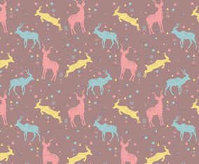 Kudu Pattern Vector
