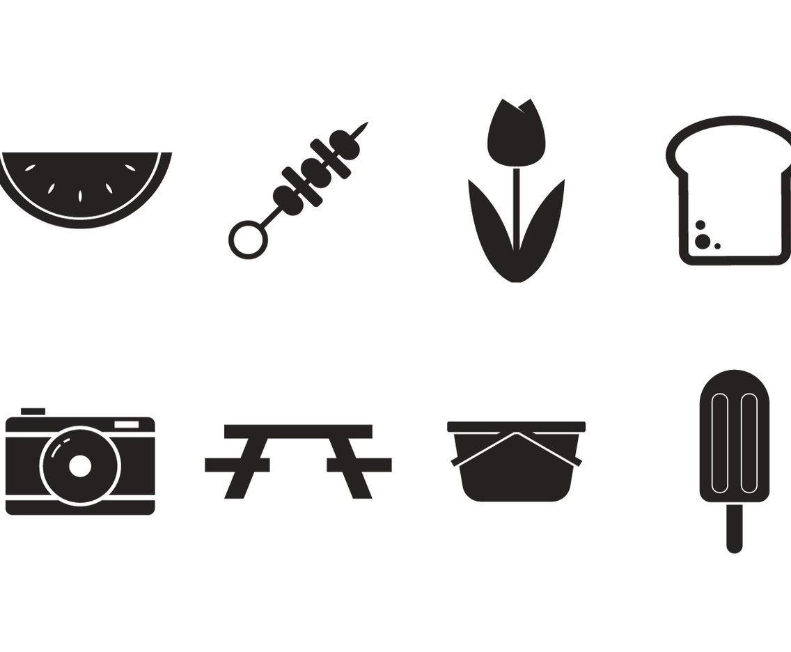 Picnic Icon Set