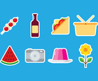 Picnic Sticker Icon