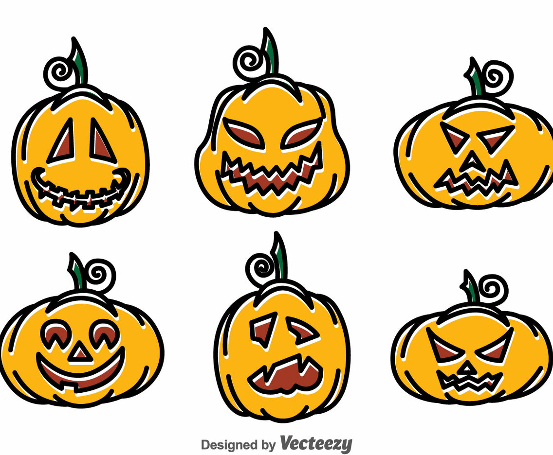 Hand Drawn Pumpkin Vector