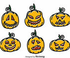 Hand Drawn Pumpkin Vector