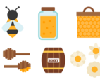 Free Honey Vector Set