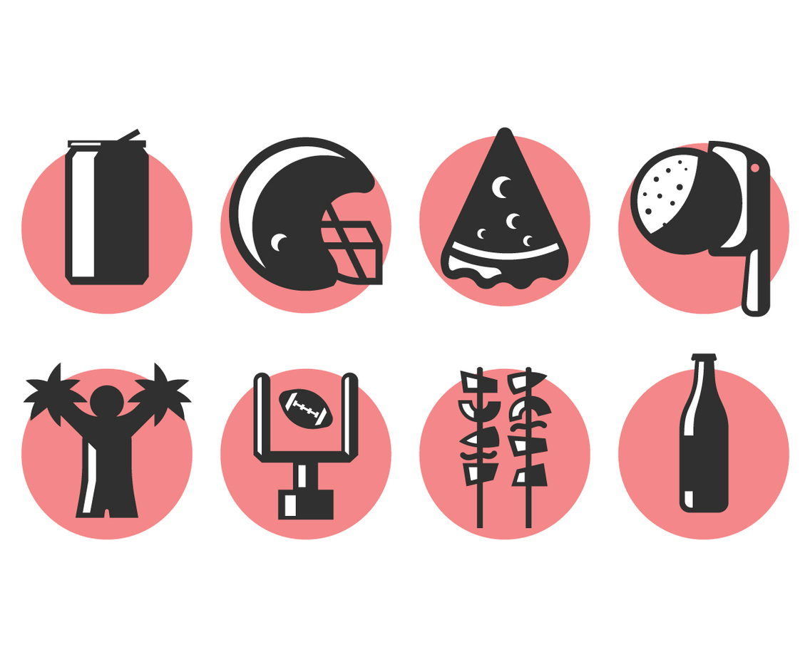 Tailgate Party Icons 2