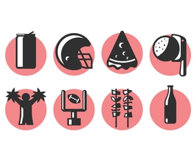 Tailgate Party Icons 2