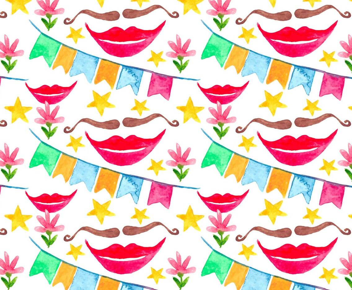 Free Vector Junina Background