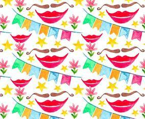 Free Vector Junina Background