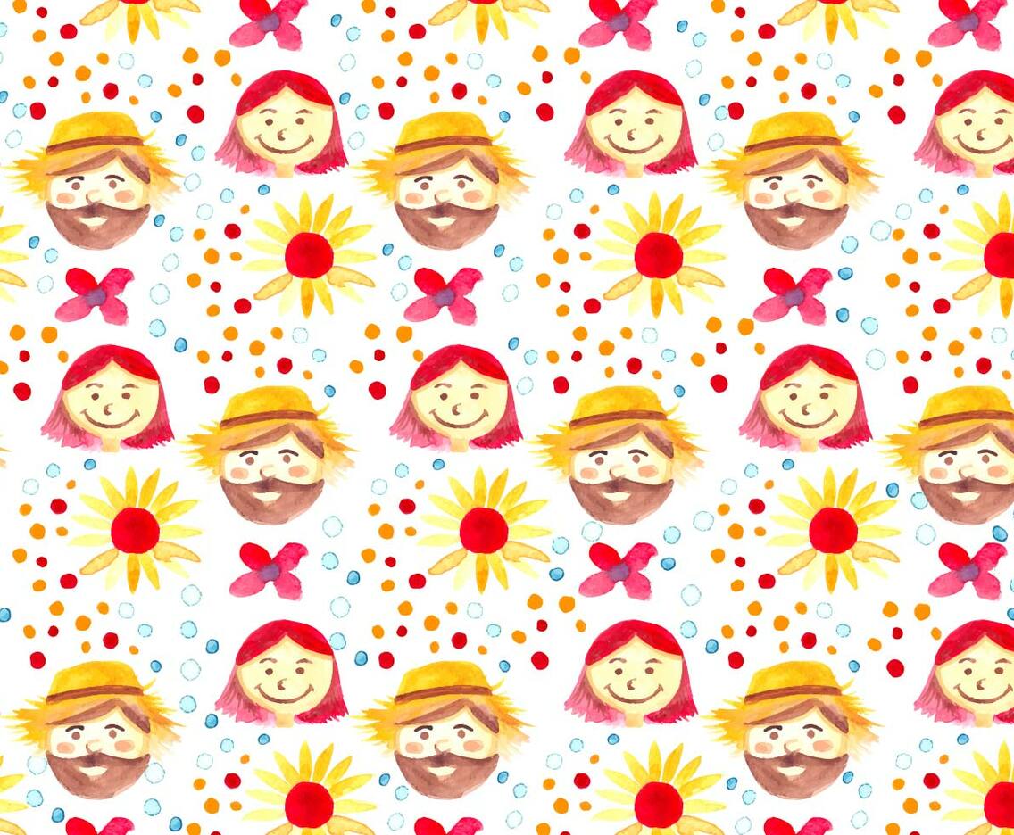 Free Vector Junina Background