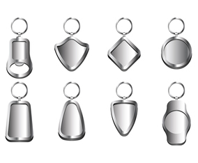 Key Chains Metal Vector