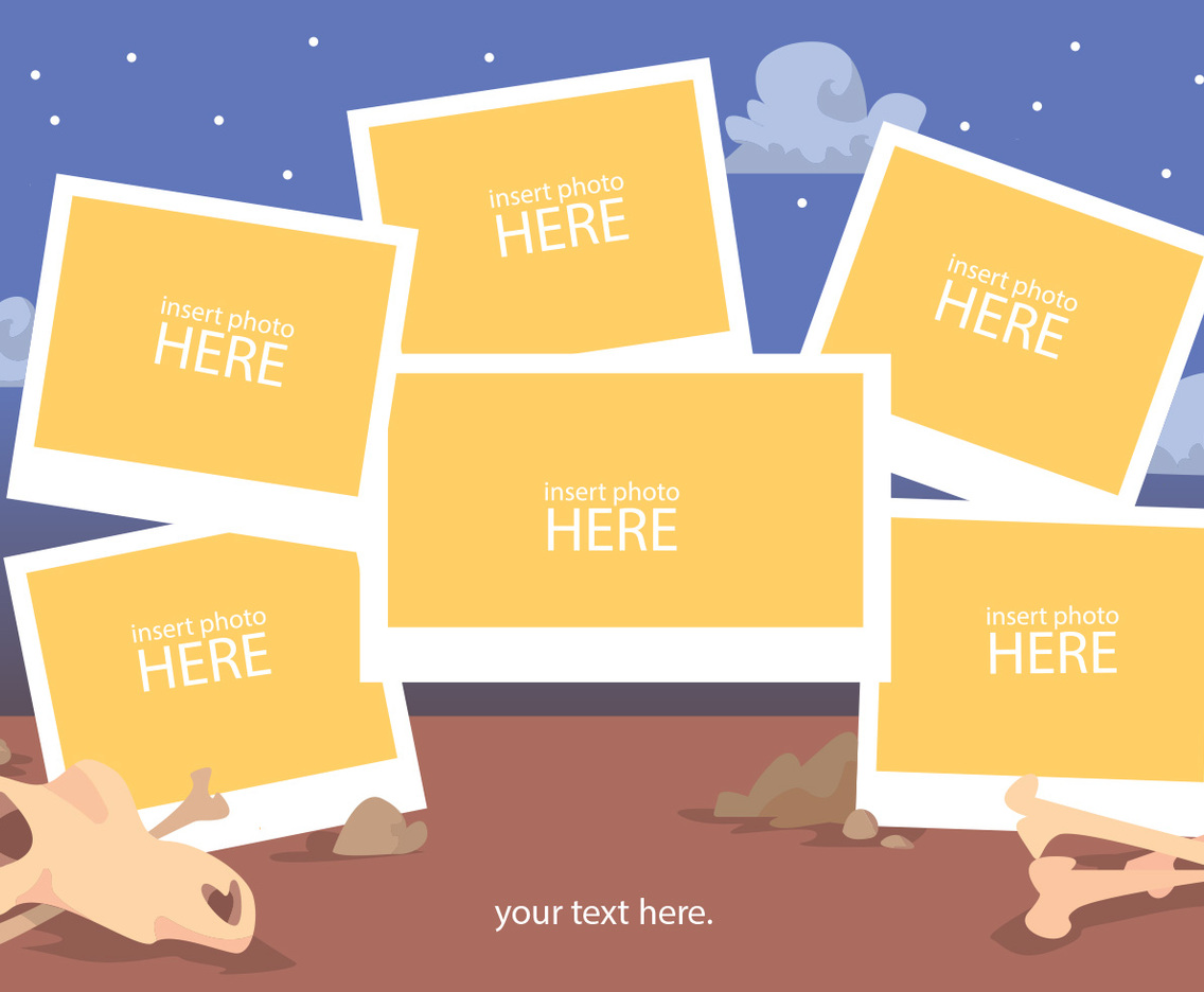 Canyon Photo Collage Template