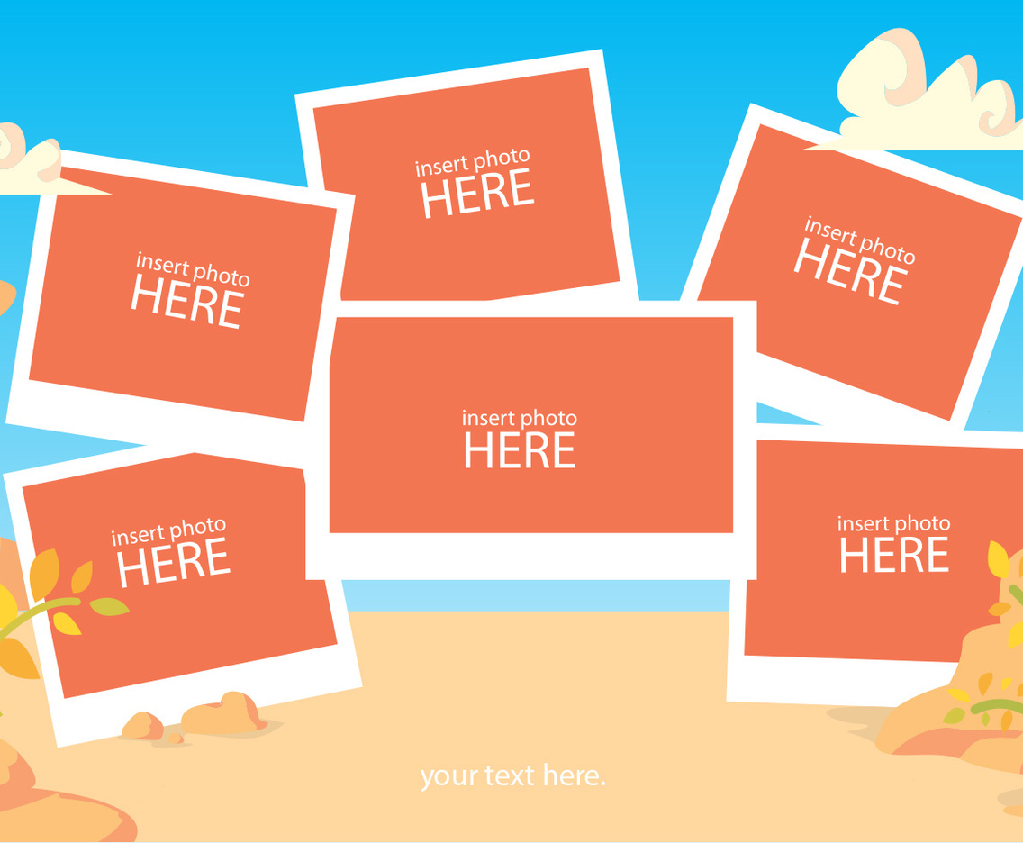 Canyon Photo Collage Template