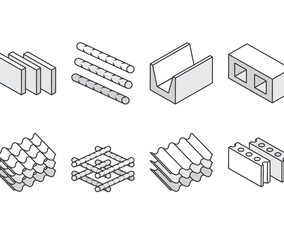 Construction Material Icons