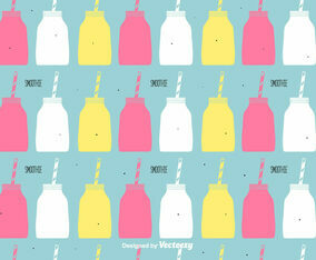 Smoothie Pattern Background