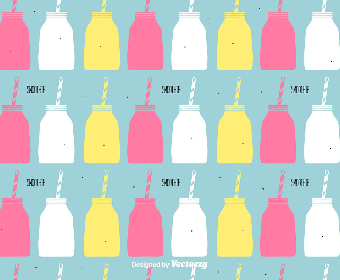 Smoothie Pattern Background