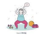 Fat Women Exercising
