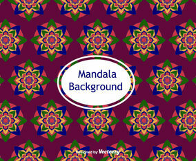 Mandala Background Vector
