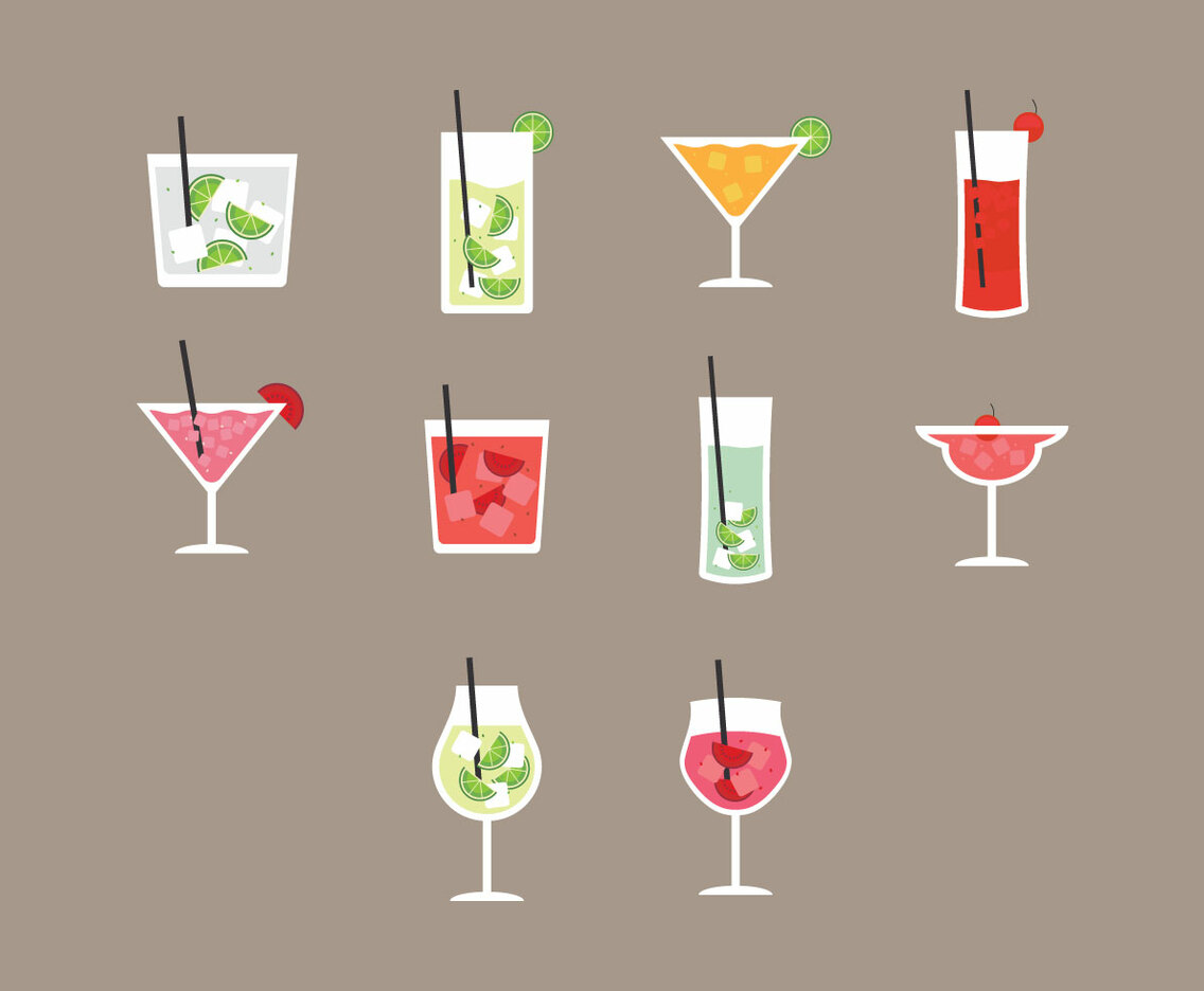 Caipirinha Icon Set