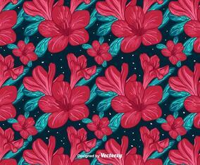 Red Flowers Background