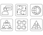 Working Together Icons