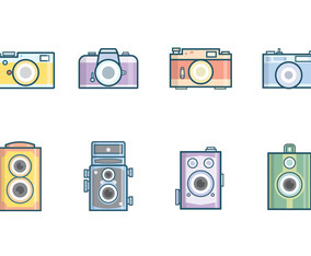 Free Vintage Camera Vector