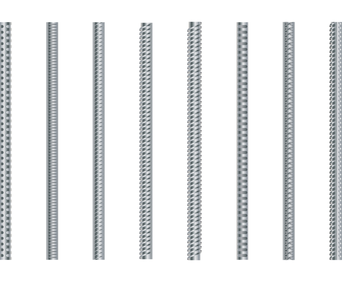 Rebars Vector Set