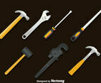 Work Tools Vector Set