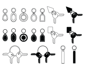 Key Chains Icons