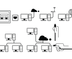 Rj45 Vector Icons