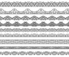 Free Lace Vectors