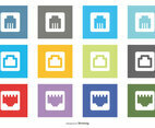 Ethernet Conection Icons