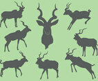 Free Kudu Silhouette Icons