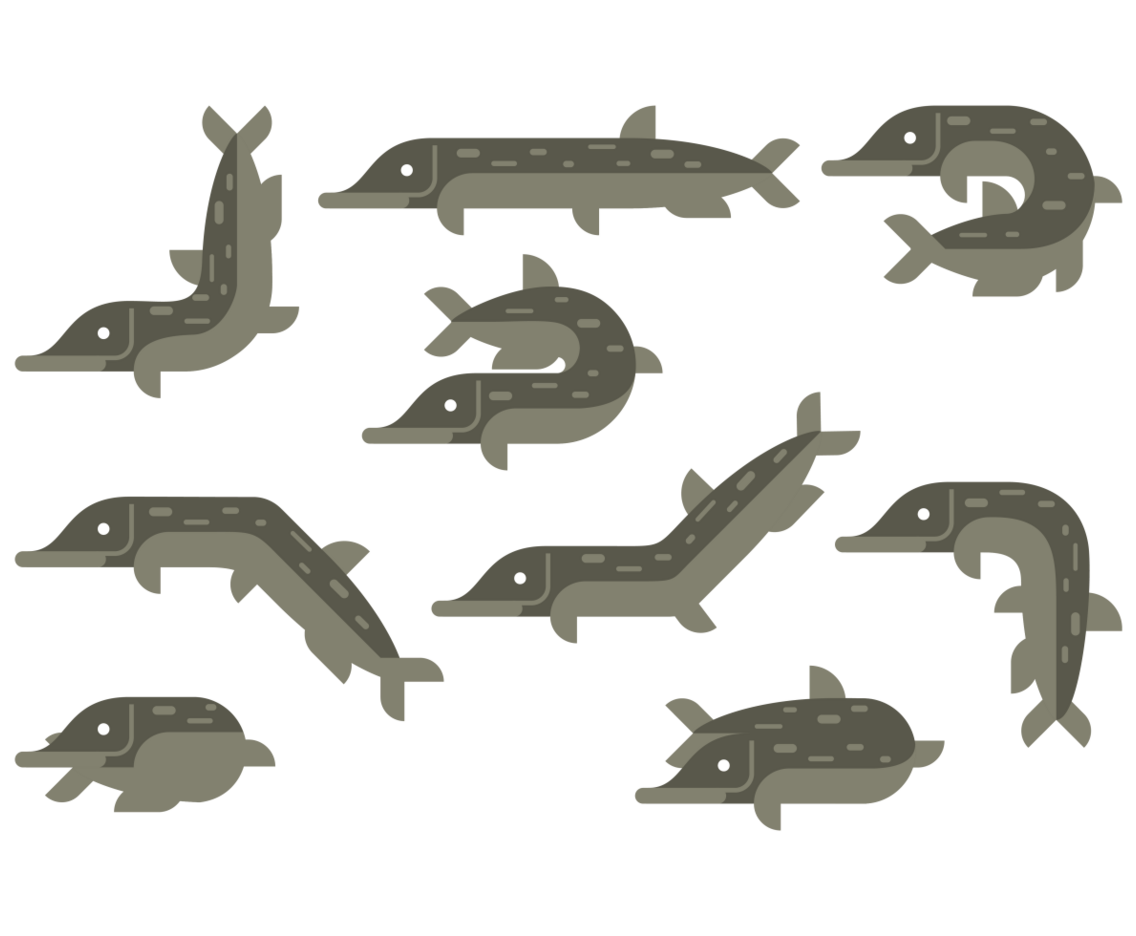 Pike Vector Icons