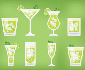Free Caipirinha Icons Vector